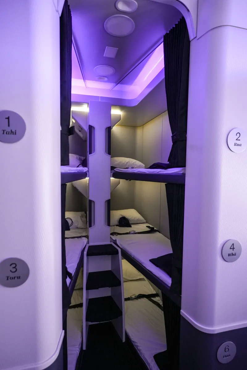 We Tried Air New Zealand's Skynest Bunk Beds