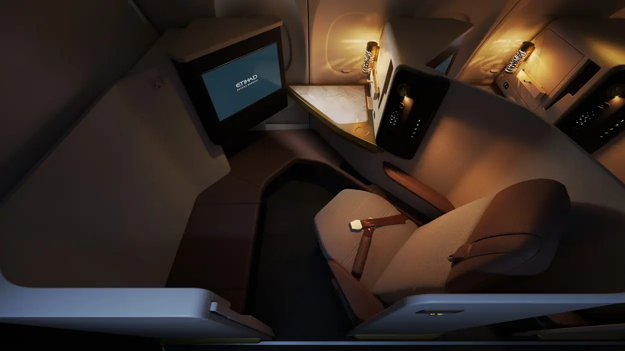 Etihad A321LR first class