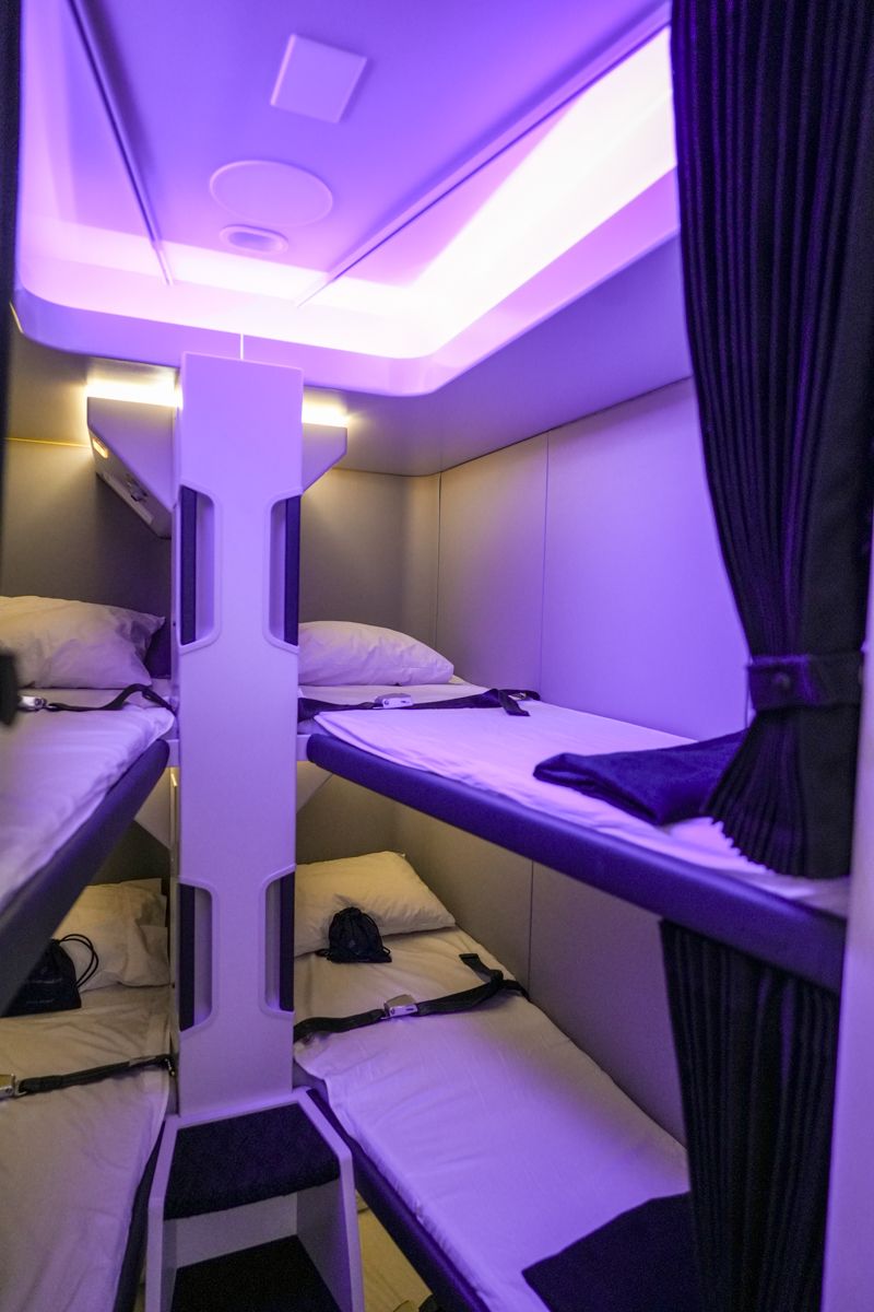 We Tried Air New Zealand's Skynest Bunk Beds