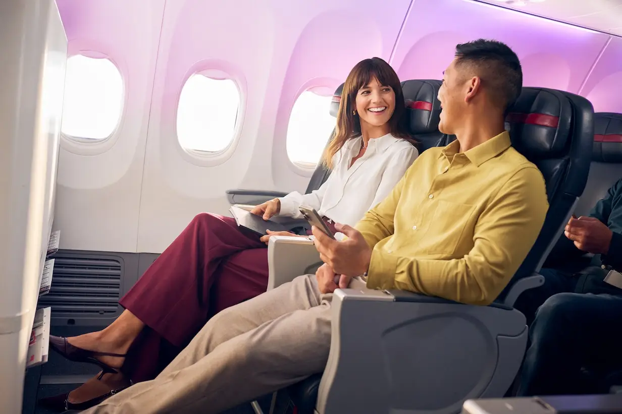 Score up to 40% more legroom in Virgin Australia Economy X rows