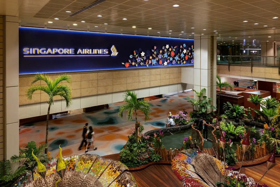 Singapore Airlines SilverKris First Class Lounge T2 Changi location