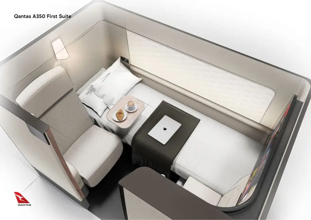 Qantas A350 First Class Suite
