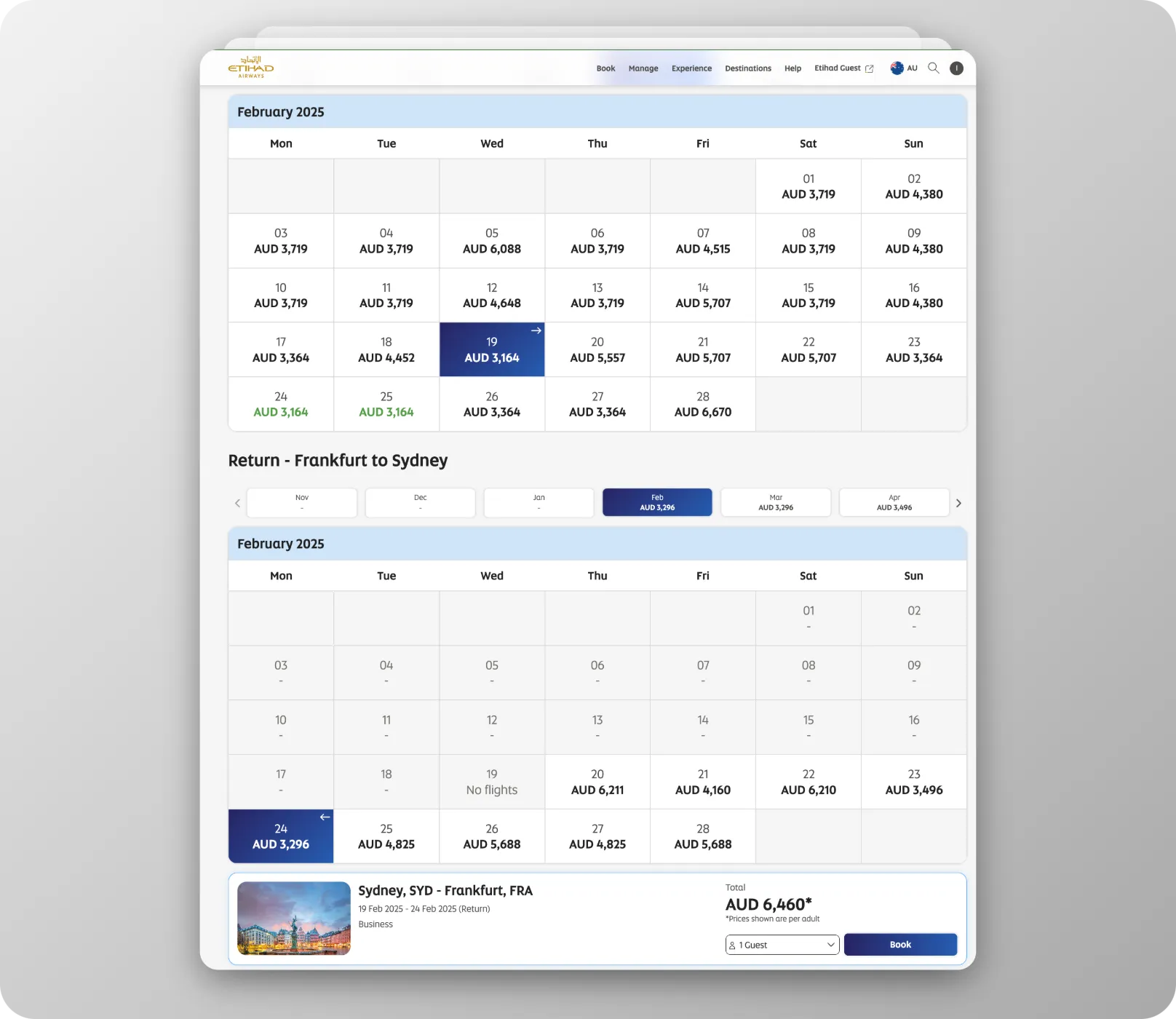 Etihad black Friday sale 2024