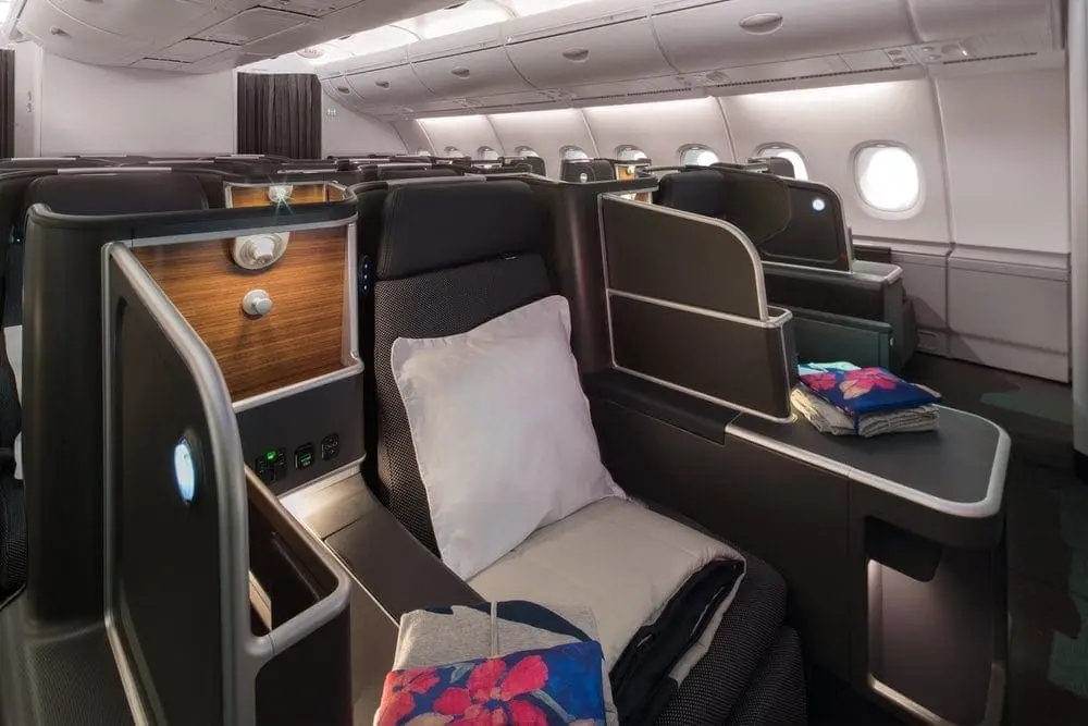  You’re On The Upgraded Qantas A380 Business Class