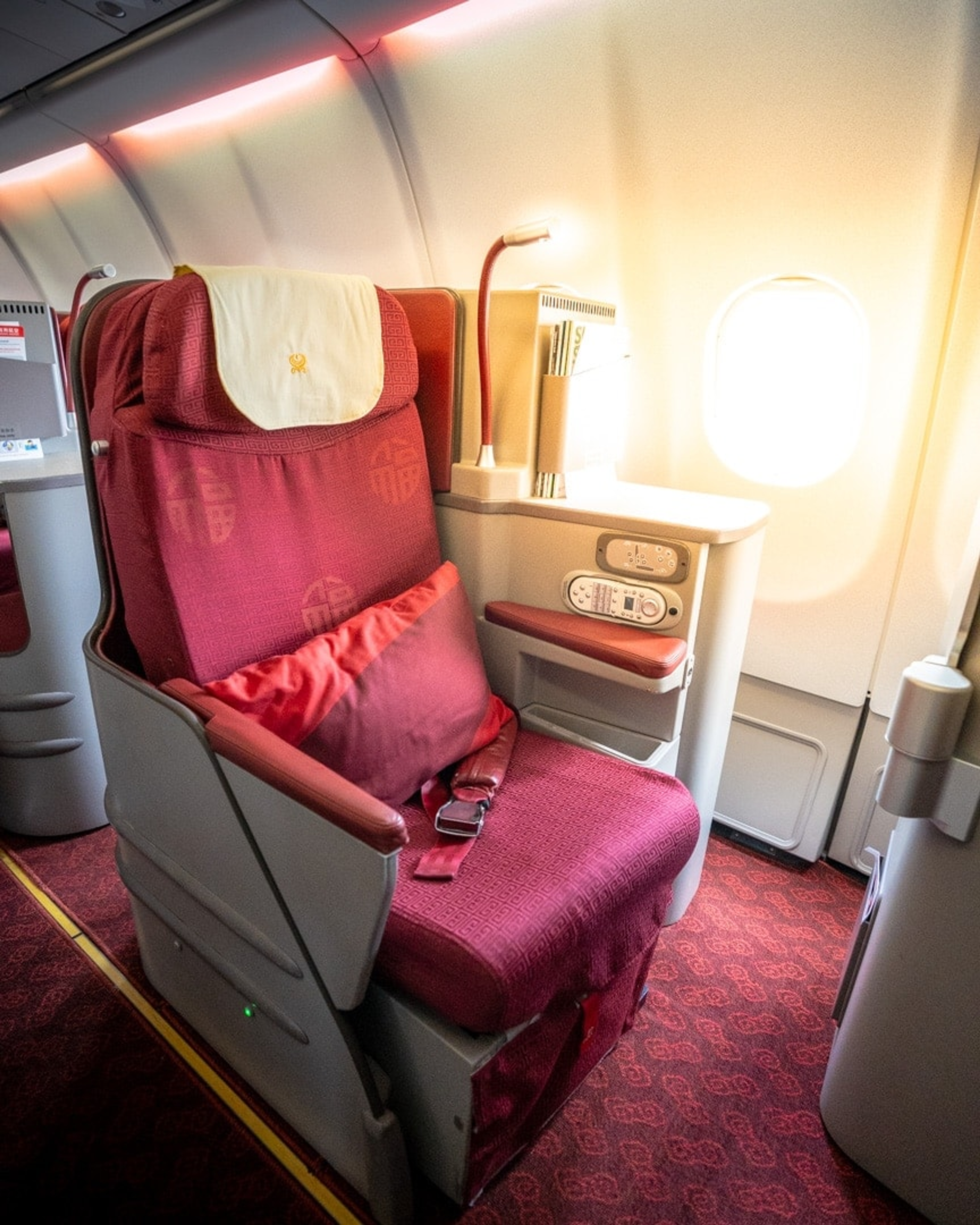 business class seat