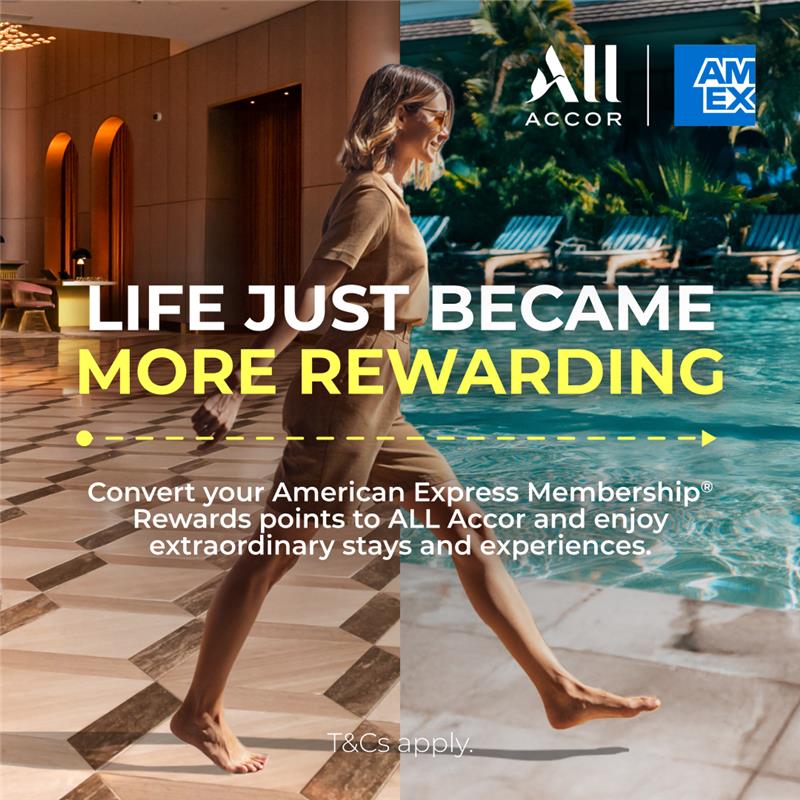 Amex has introduced ALL Accor points transfers
