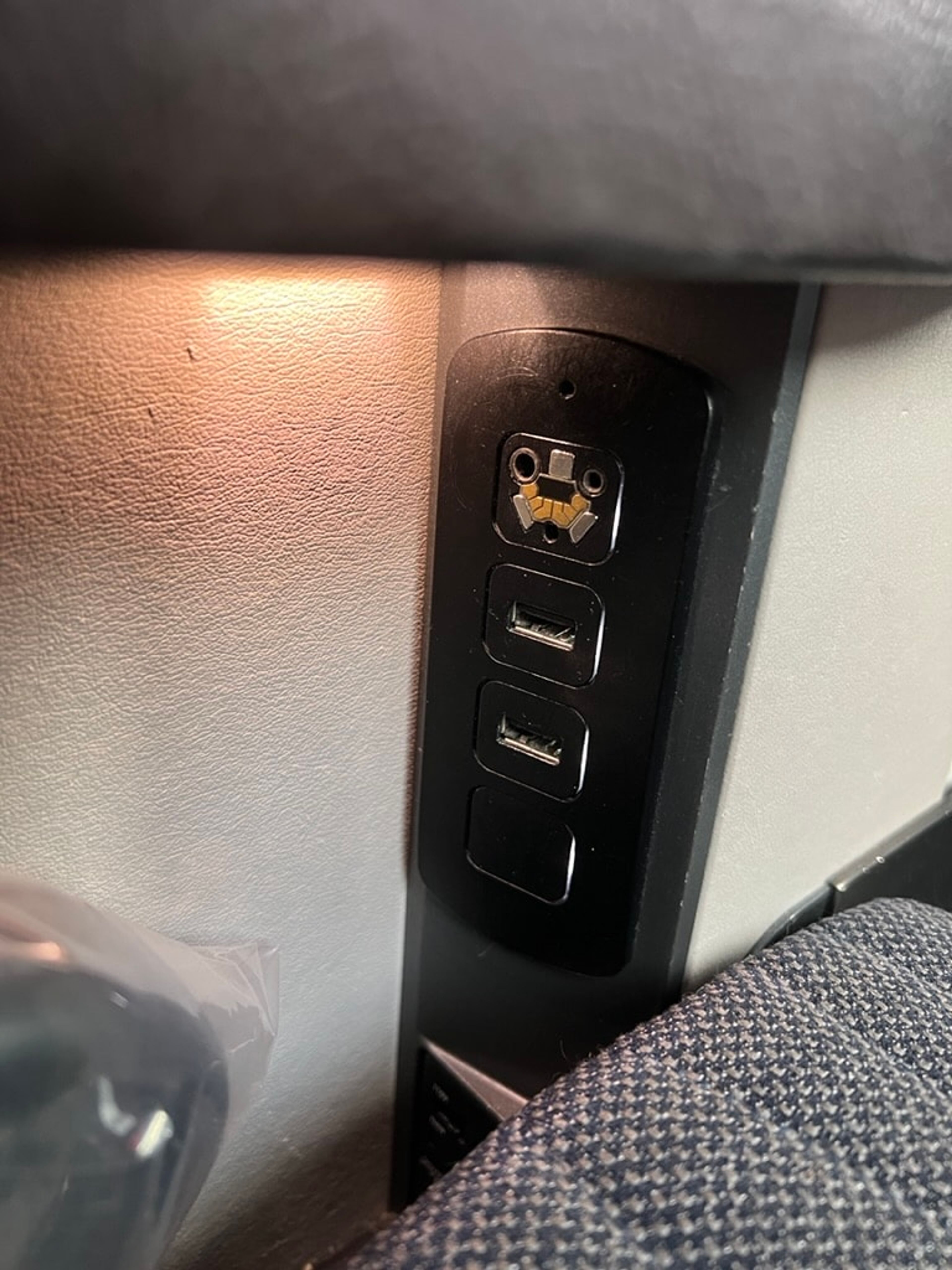 USB ports