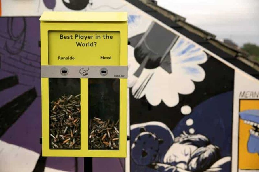 Hubbub cigarette butt