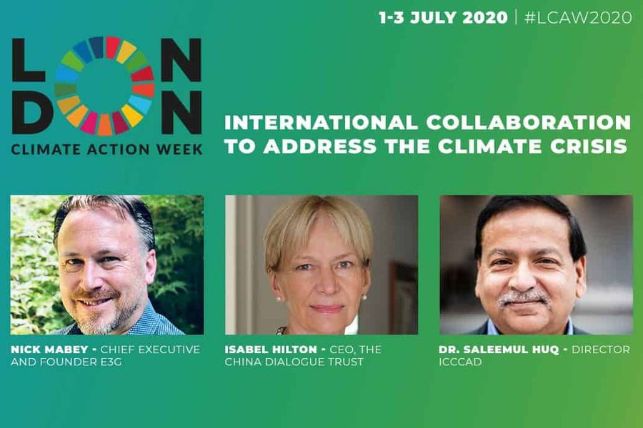London Climate Action week speakers