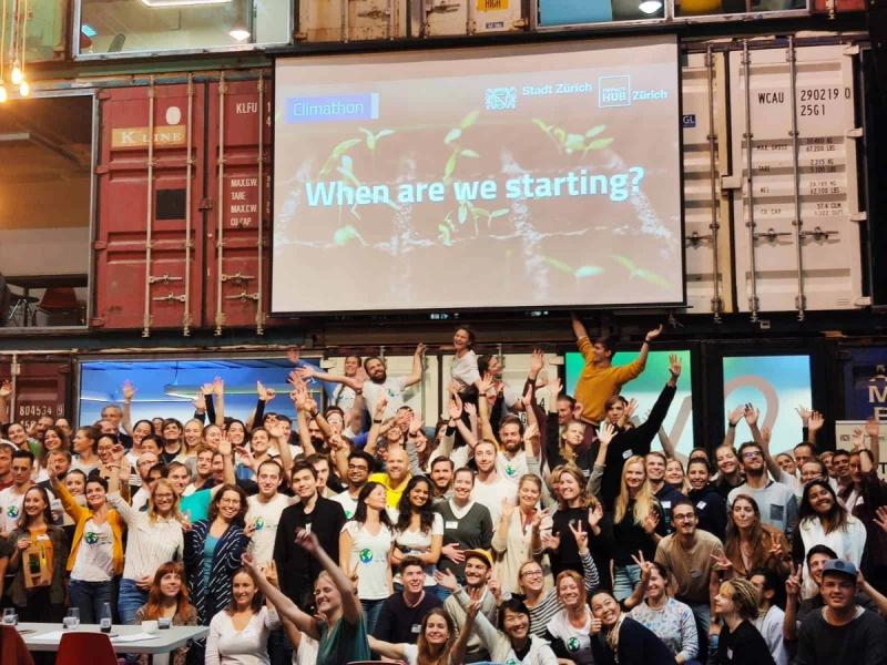 Climathon 2019 in Zürich, Switzerland