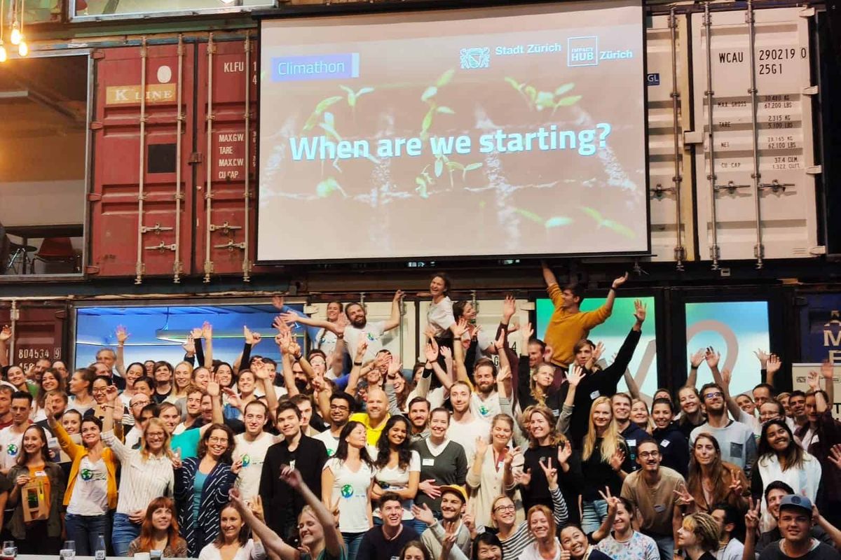 Climathon 2019 in Zürich, Switzerland