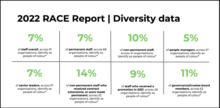 2022 Race Report Diversity Data