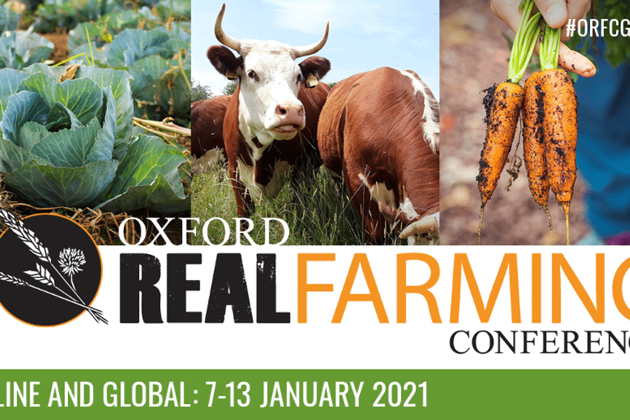 Oxford Real Farming Conference card