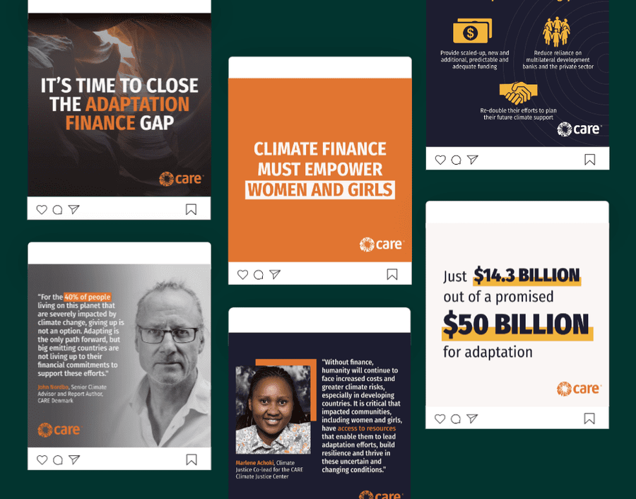 Preview of social media assets for That's Not New Money campaign