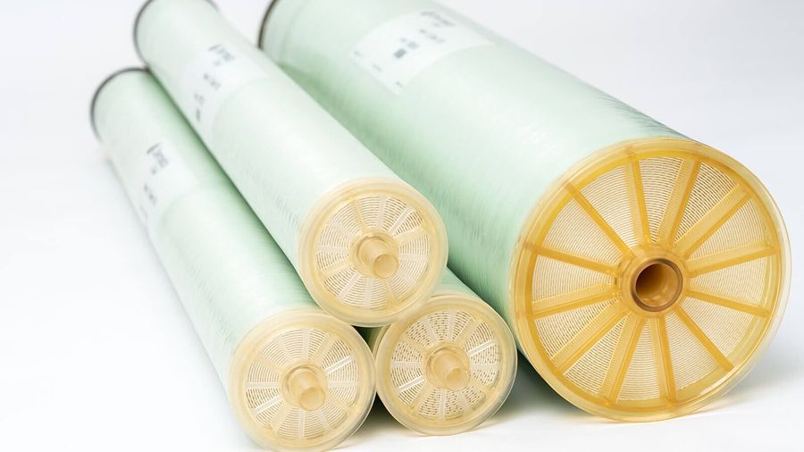 Zwitterco's product images of the zwitterionic membranes.
