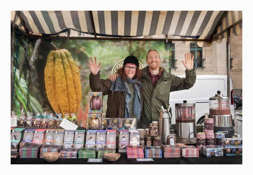 Chocolate tree ethical Christmas shopping