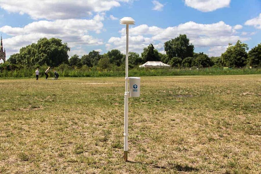 small weather station used with smallholders