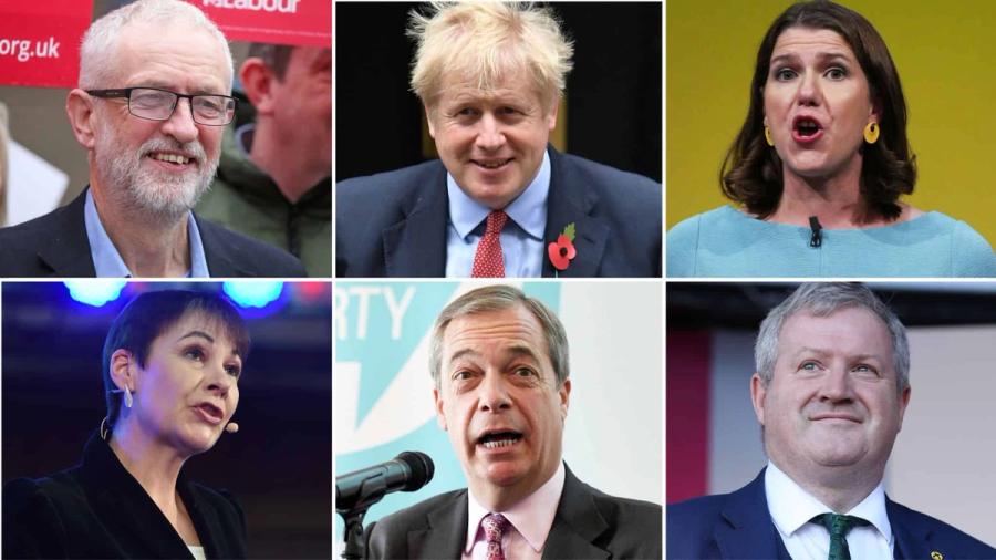 general election uk party leaders climate stories