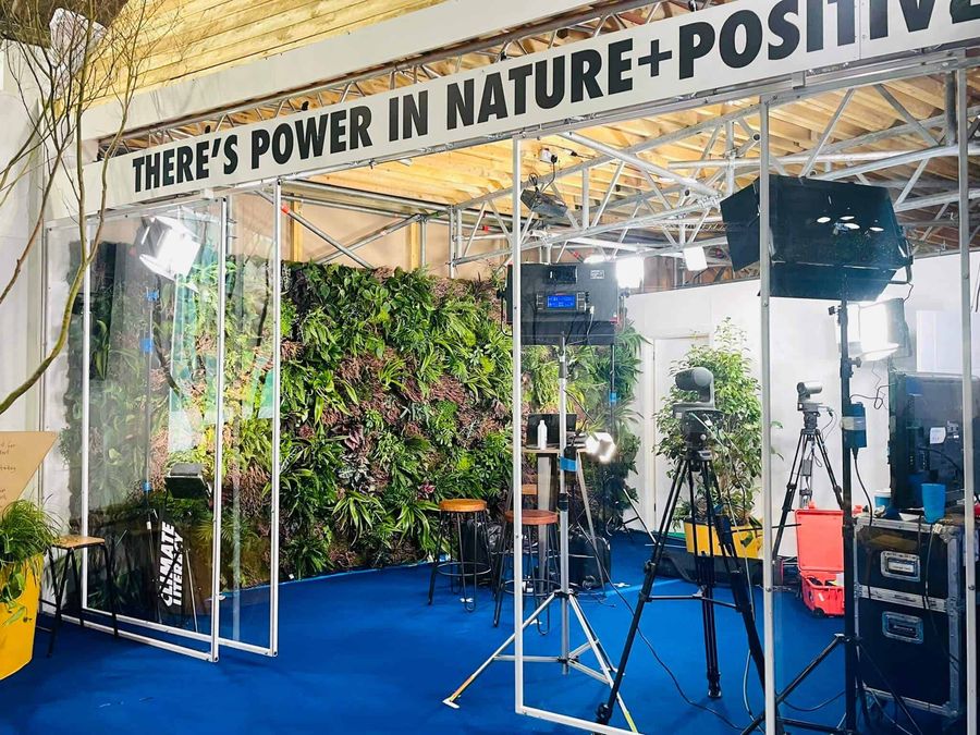 nature zone at COP 26