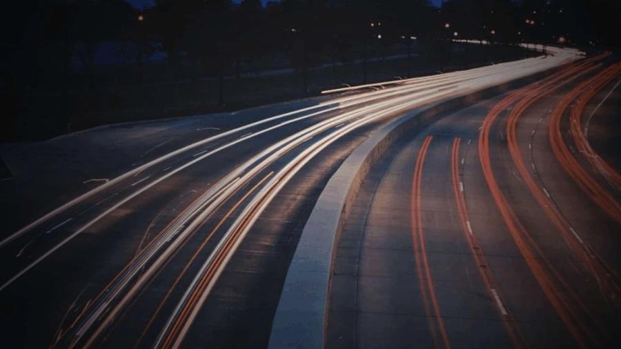 Road At Night