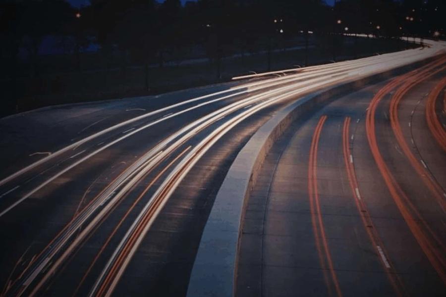 Road At Night