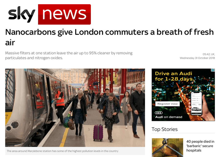 Airlabs Clean Air Zone Marylebone