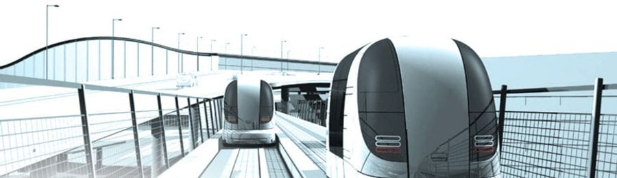 Driverless passenger shuttle powered by Hyperdrive batteries
