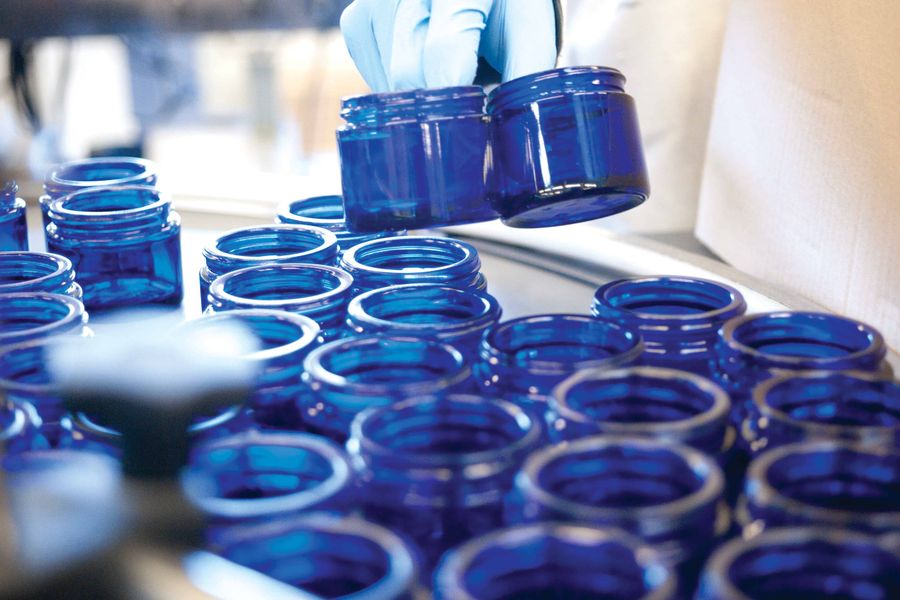 Neal's Yard production line ethical Christmas gifts