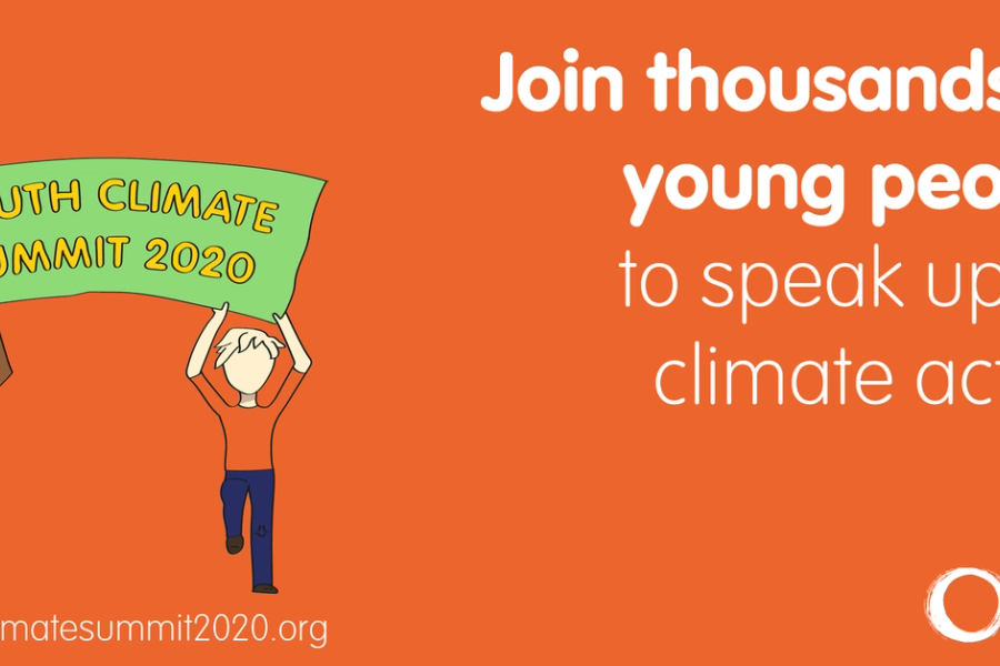 Join thousands of young people to speak up for climate action - Youth Climate Summit