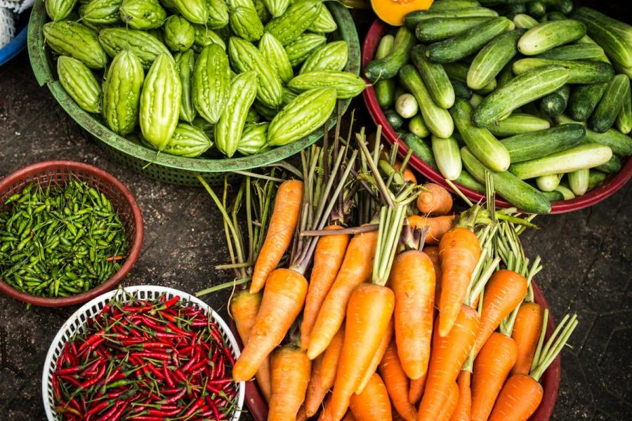 Fresh vegetables