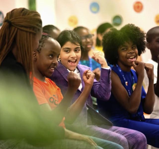 children and youth at COP28
