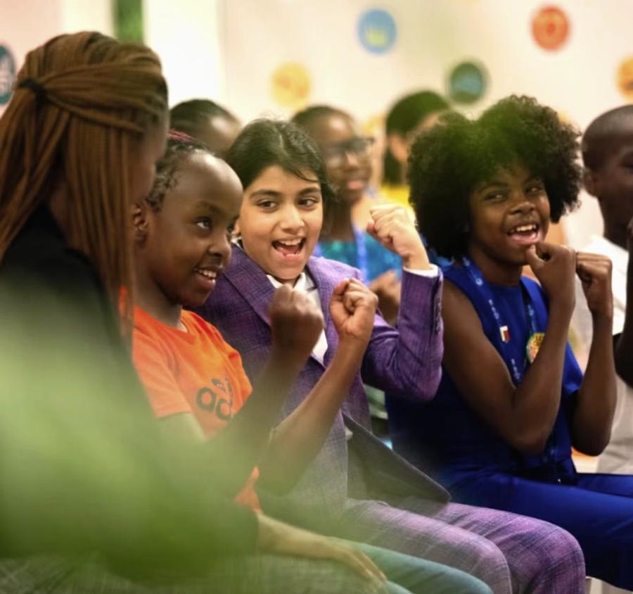 children and youth at COP28