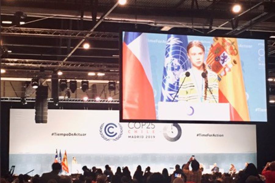 greta thunberg COP25 madrid un climate change conference