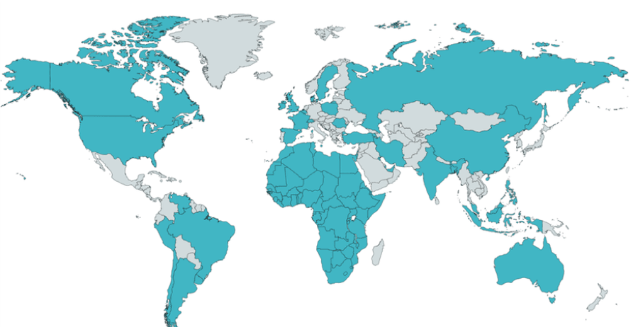 Global media outreach secured international coverage in over 70 countries.