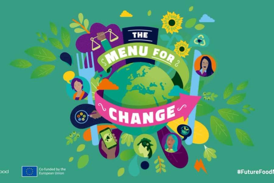Menu for Change banner