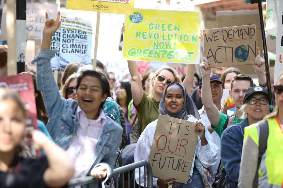 student strikers