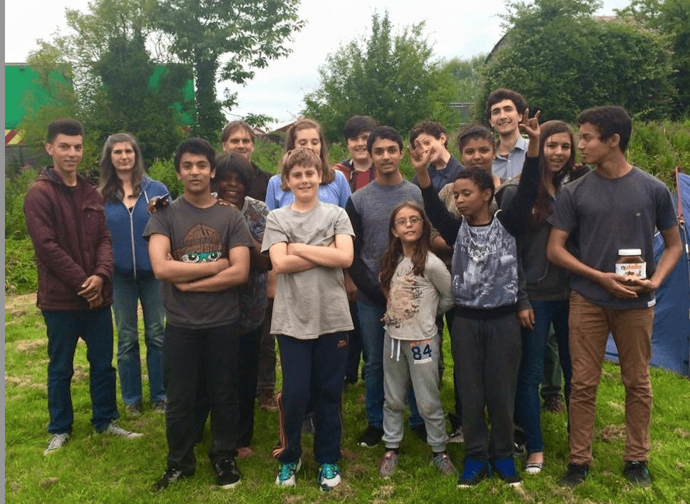 Group photo of Black2Nature charity