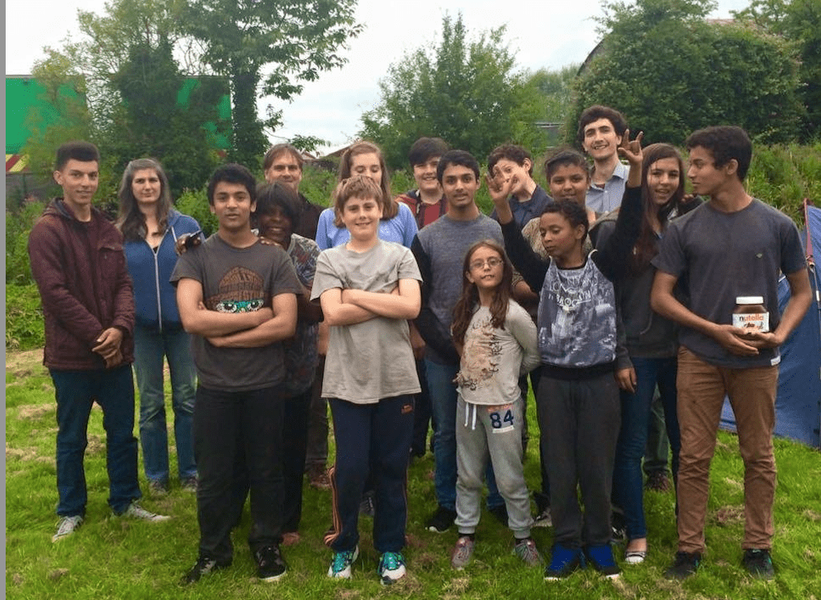 Group photo of Black2Nature charity