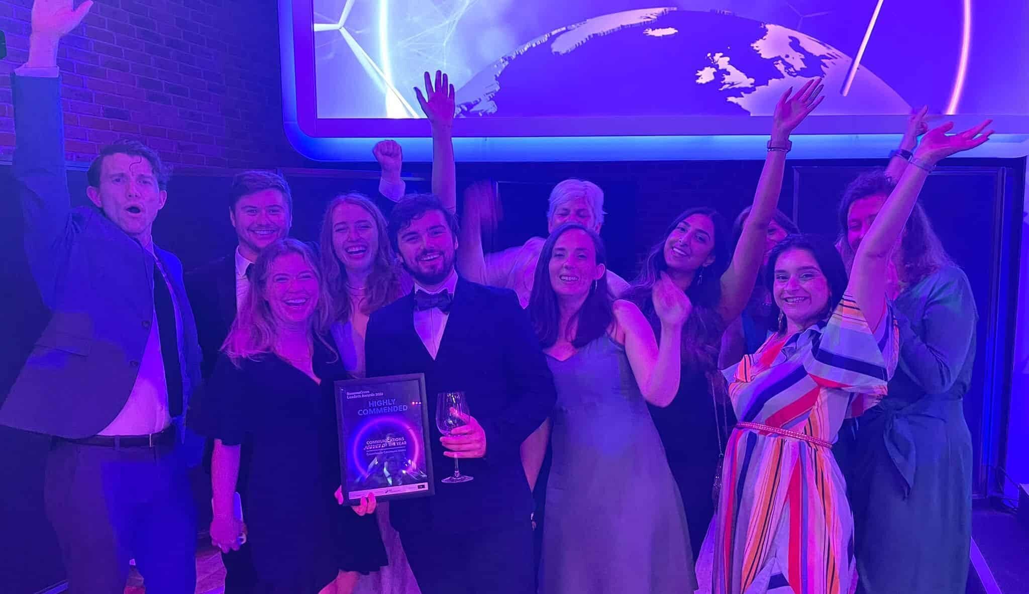 Greenhouse team celebrating