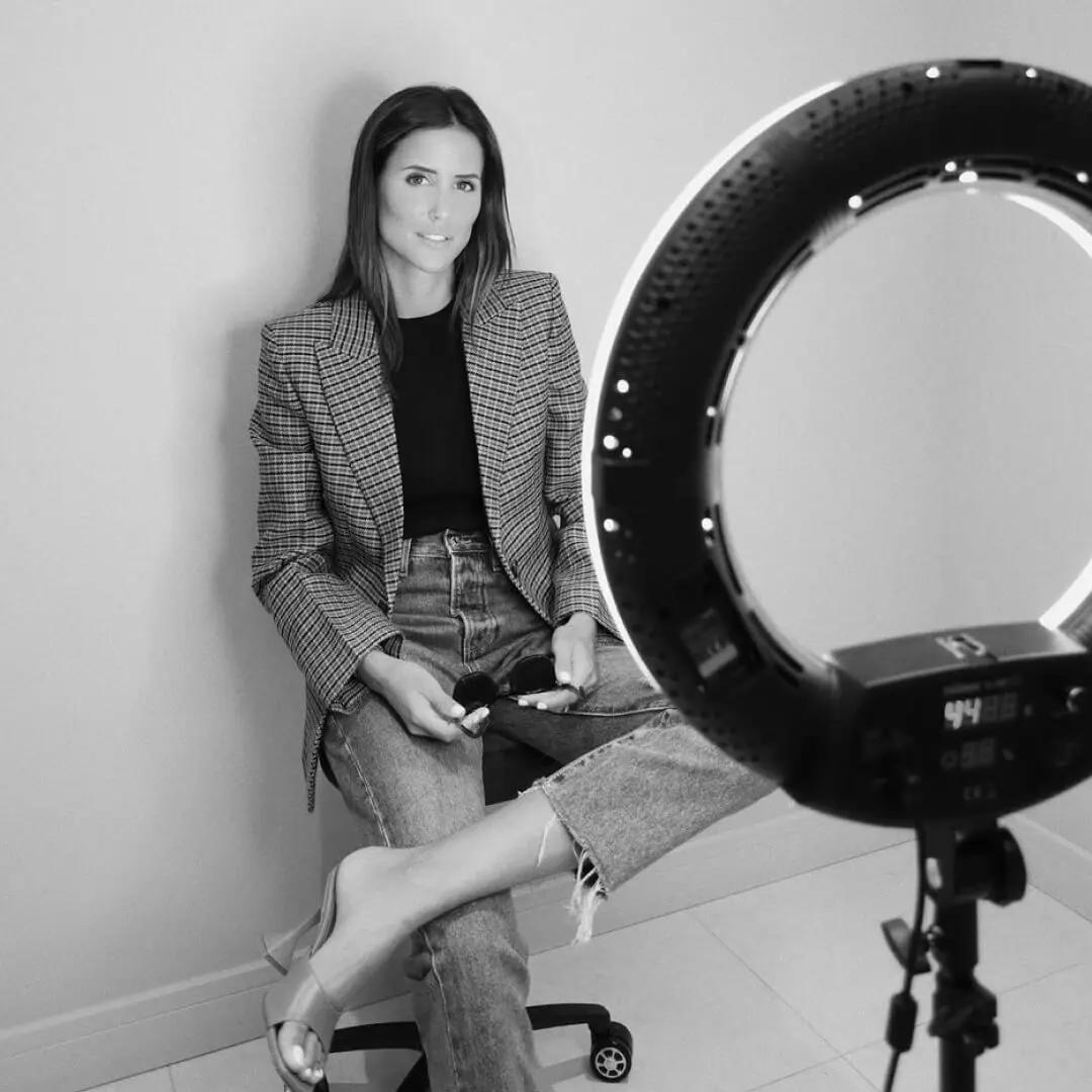 Alex Rivière-Sieber at the clinic