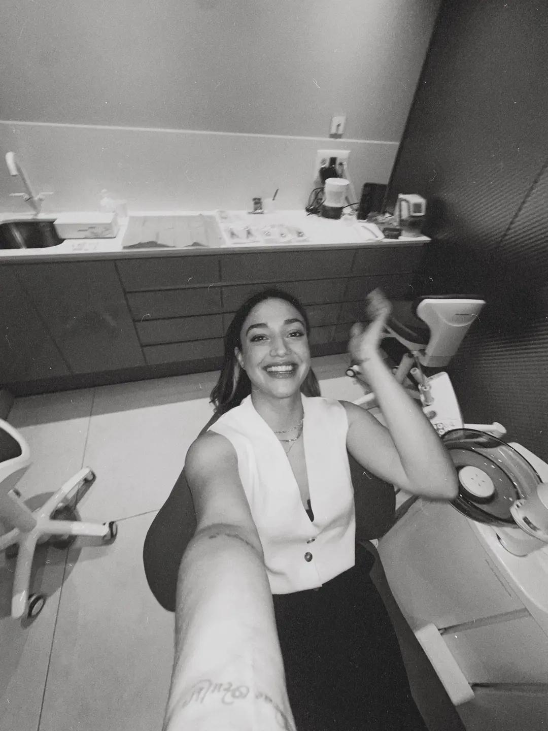 Hanan Chaya at the clinic