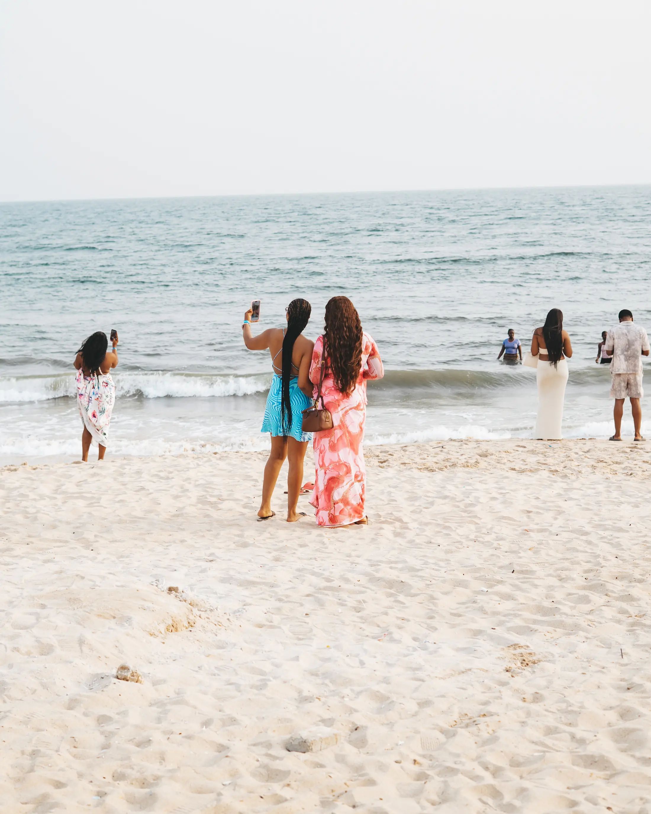 Guests in the surf at KYMA