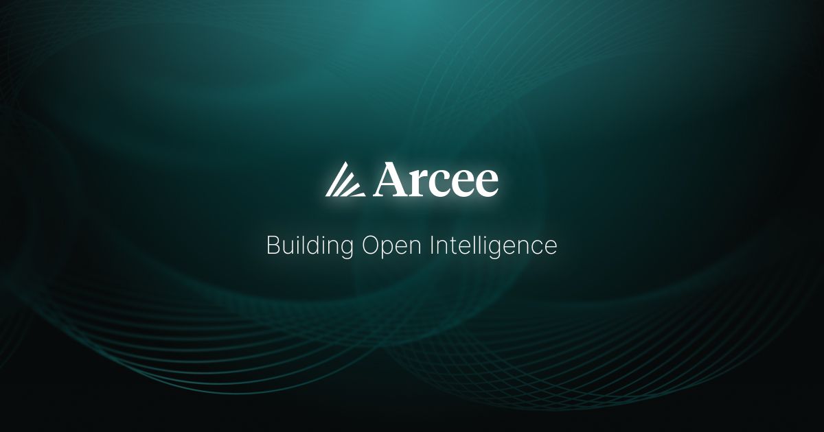 Arcee AI source image associated with the reported financing