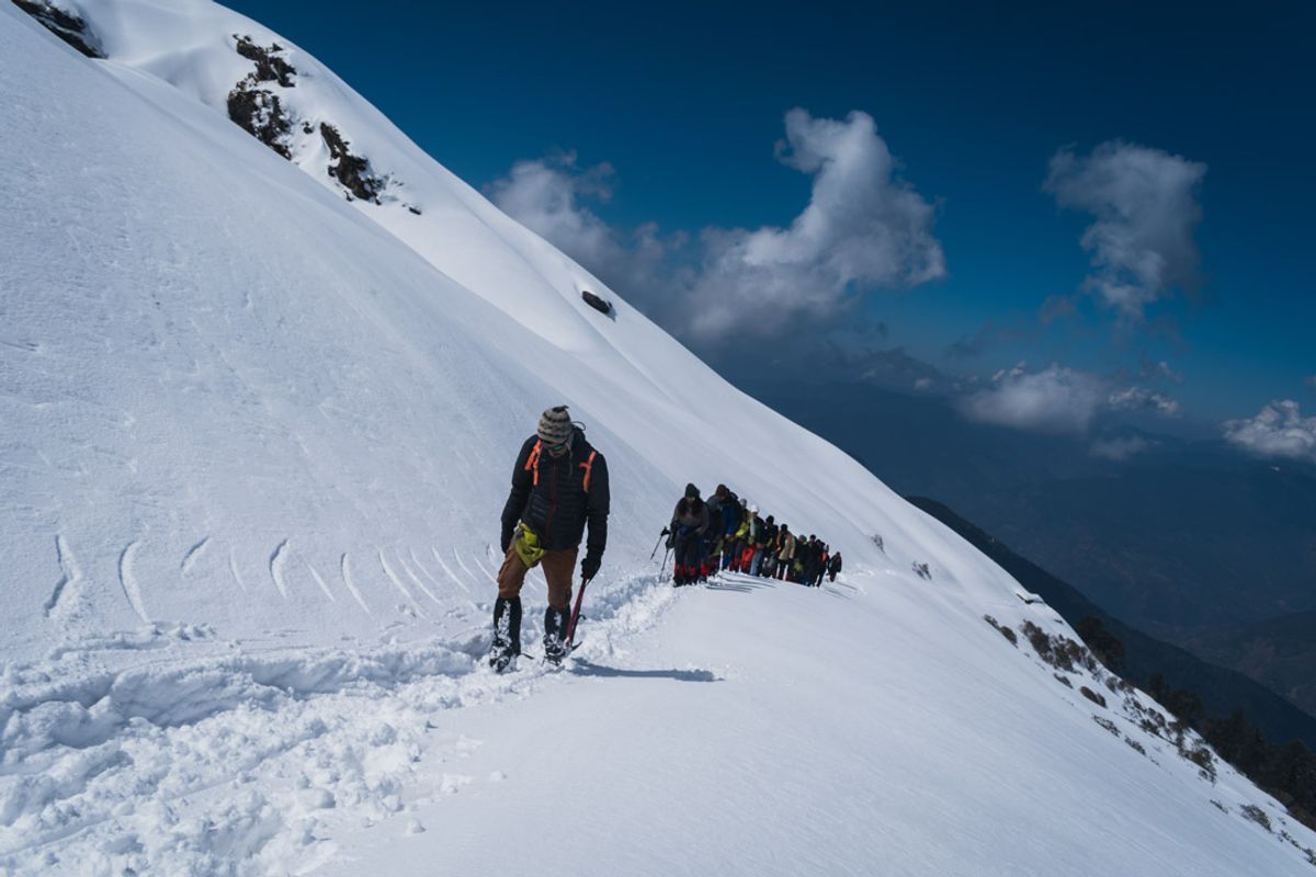 Deoraital Chandrashilla trek photo 2