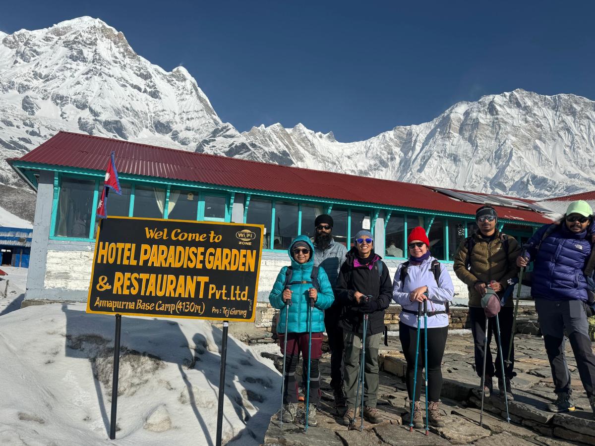 Annapurna Base Camp trek photo 2