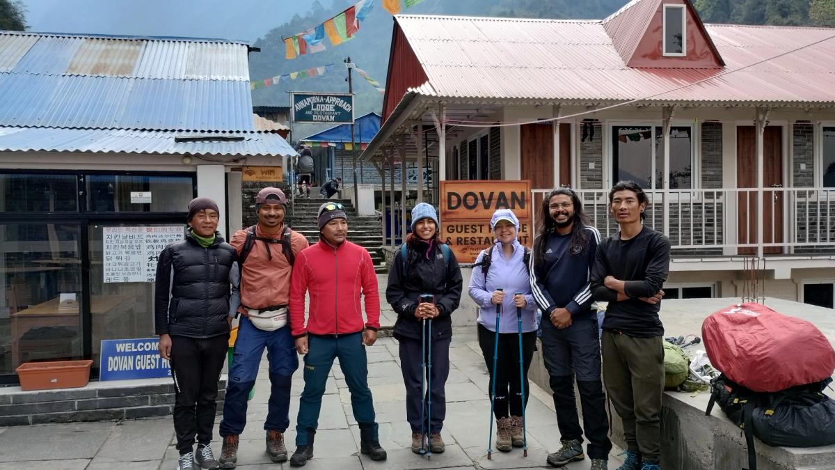 Annapurna Base Camp trek photo 1