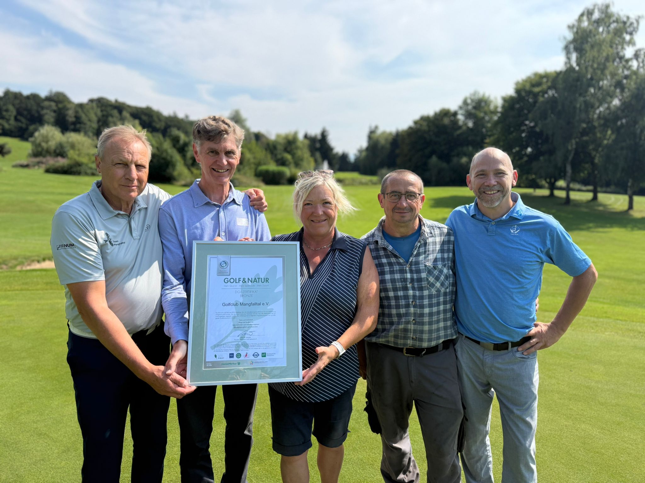 Cover Image for Golf & Natur - Bronze-Zertifikat für unseren Club