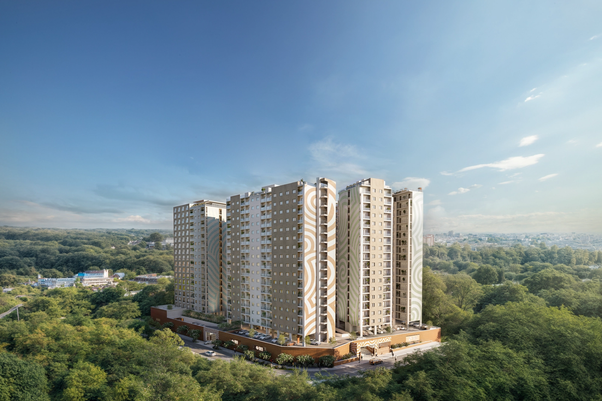 Affordable studios, 1 & 2 bedroom apartments for sale near USIU Nairobi from KSh 2.72M. Strong rental yields, rooftop amenities, gym, co-working spaces, and modern urban living.