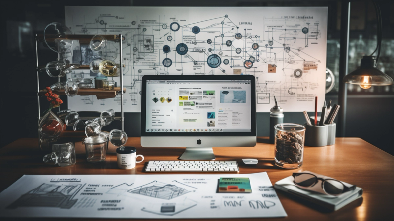 Nettside redesign langsiktig - Bilder av redesign fra leverandør av nettside