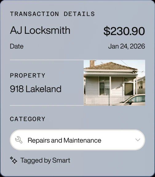 Baselane bookkeeping product UI for rental properties Baselane bookkeeping product UI for rental properties